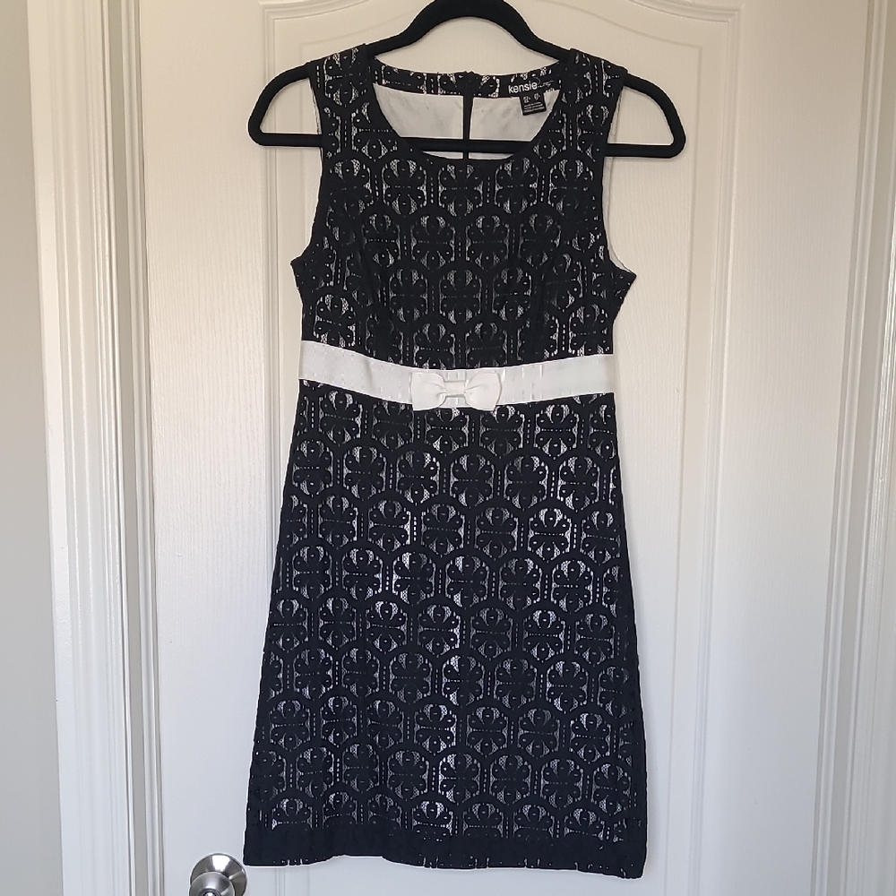 Kensie Black Lace Dress